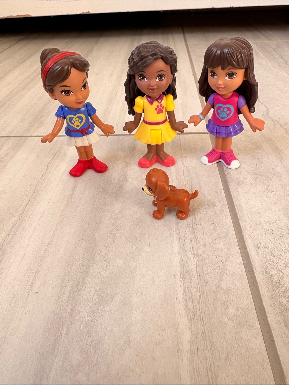 Fisher Price Dora And Friends Figures  Doggie Day Set Of 3